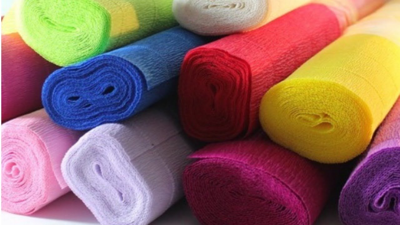 🔥МНОГО🔥 поделок ИЗ ГОФРИРОВАННОЙ БУМАГИ своими руками.  🔥7 crepe paper ideas