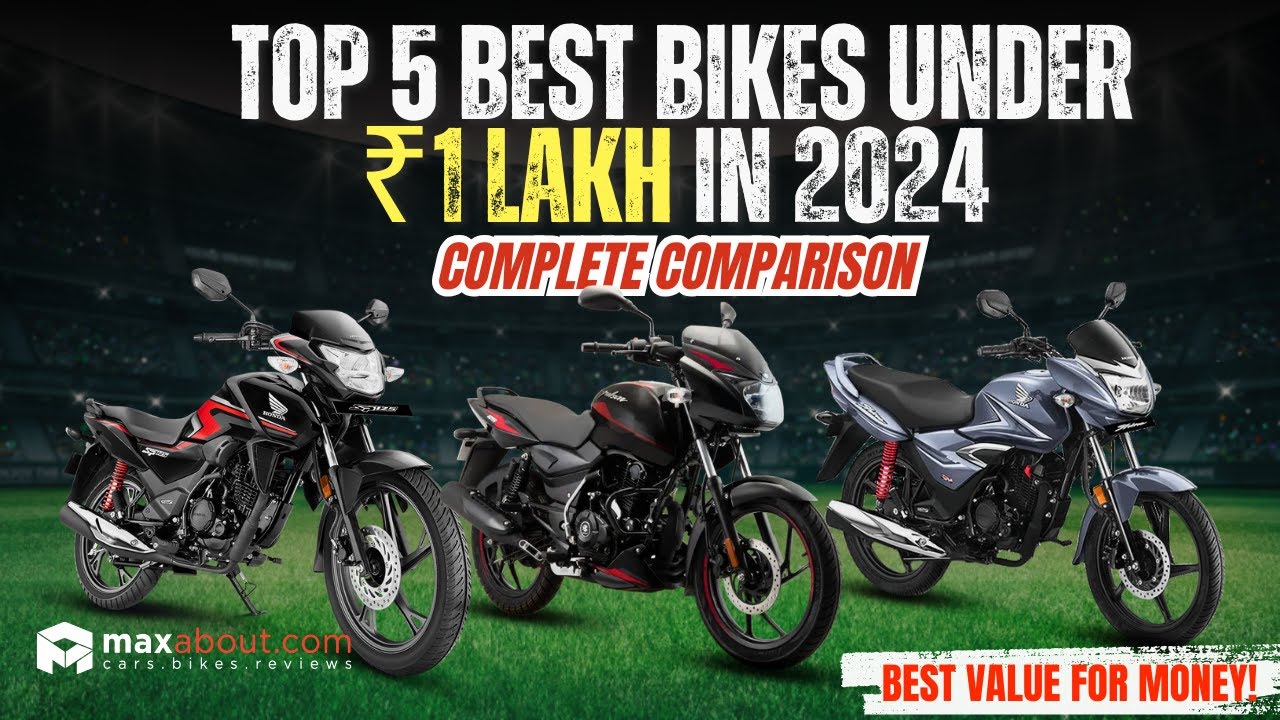 5 BEST Bikes Under ₹1 Lakh That Are Worth Every Rupee!