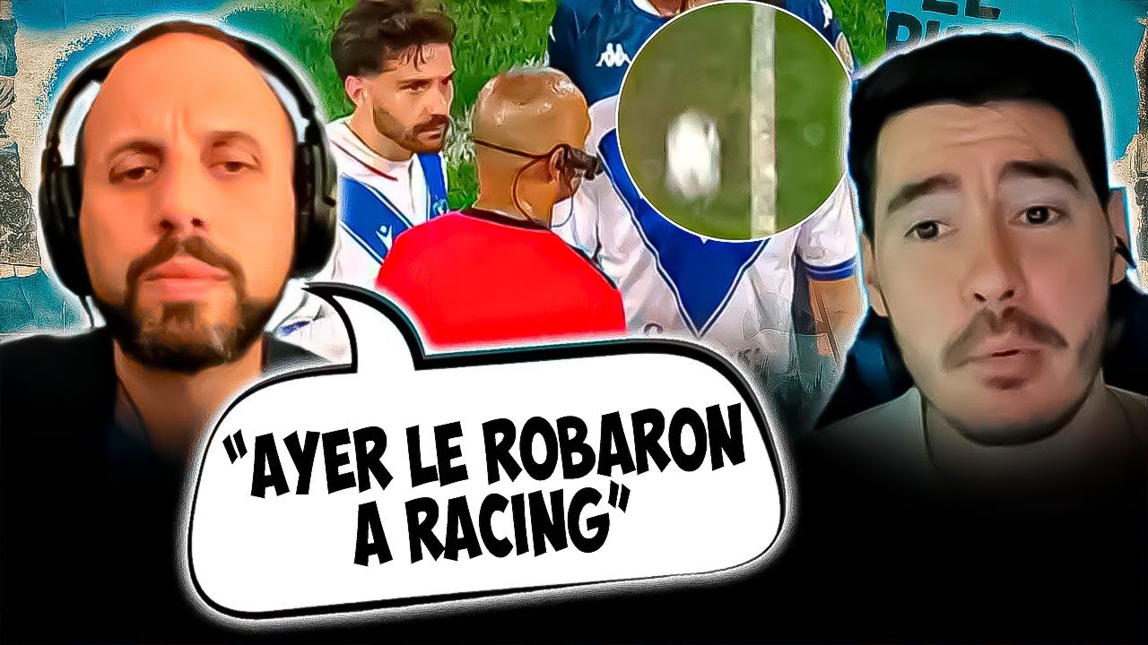 ESCÁNDALO por el ÁRBITRO de VELEZ vs RACING: 