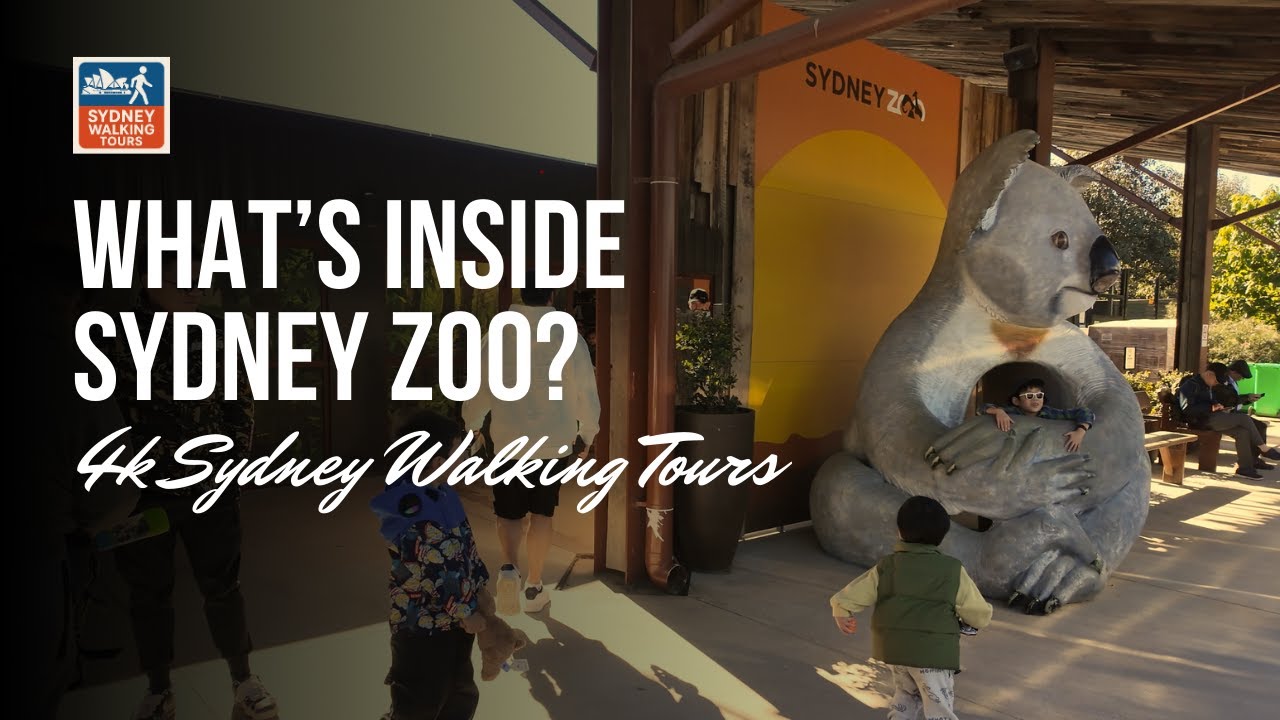 Walking tour of Sydney Zoo | Bungarribee NSW Australia | 4K Walk