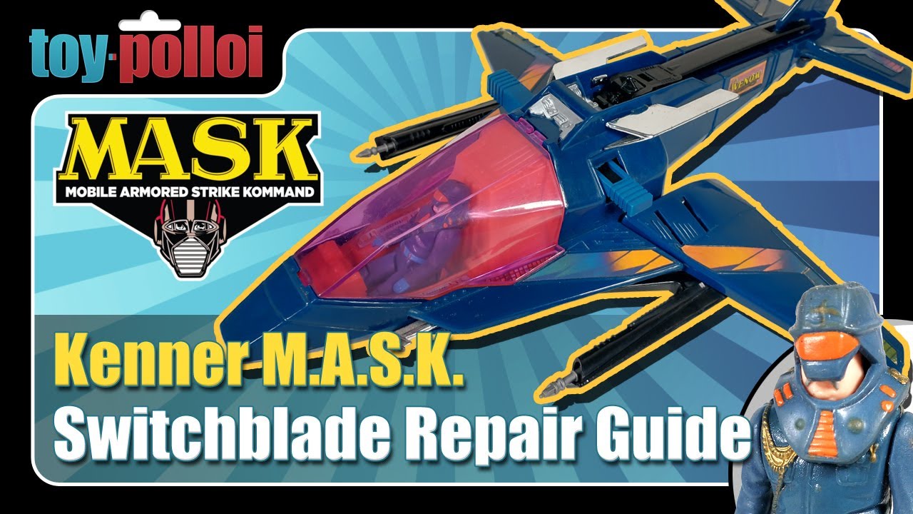 Vintage M.A.S.K. Switchblade Repair Guide - Toy Polloi
