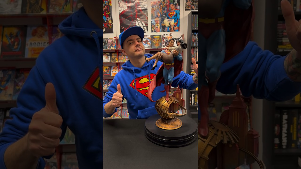 Superman e Lois Lane Diorama Sideshow #iosonounvirtuale #superman #sideshowcollectibles #unboxing