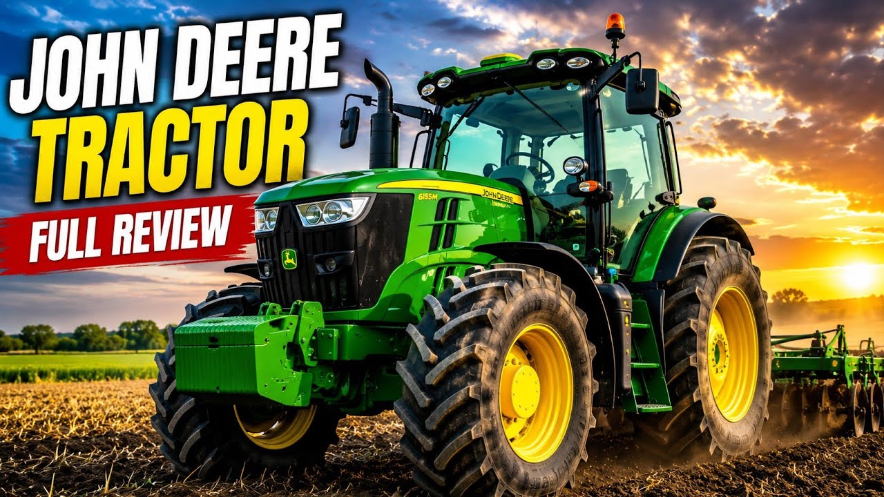 John Deere Tractor Review &ndash; Specs, Power, Performance & Features