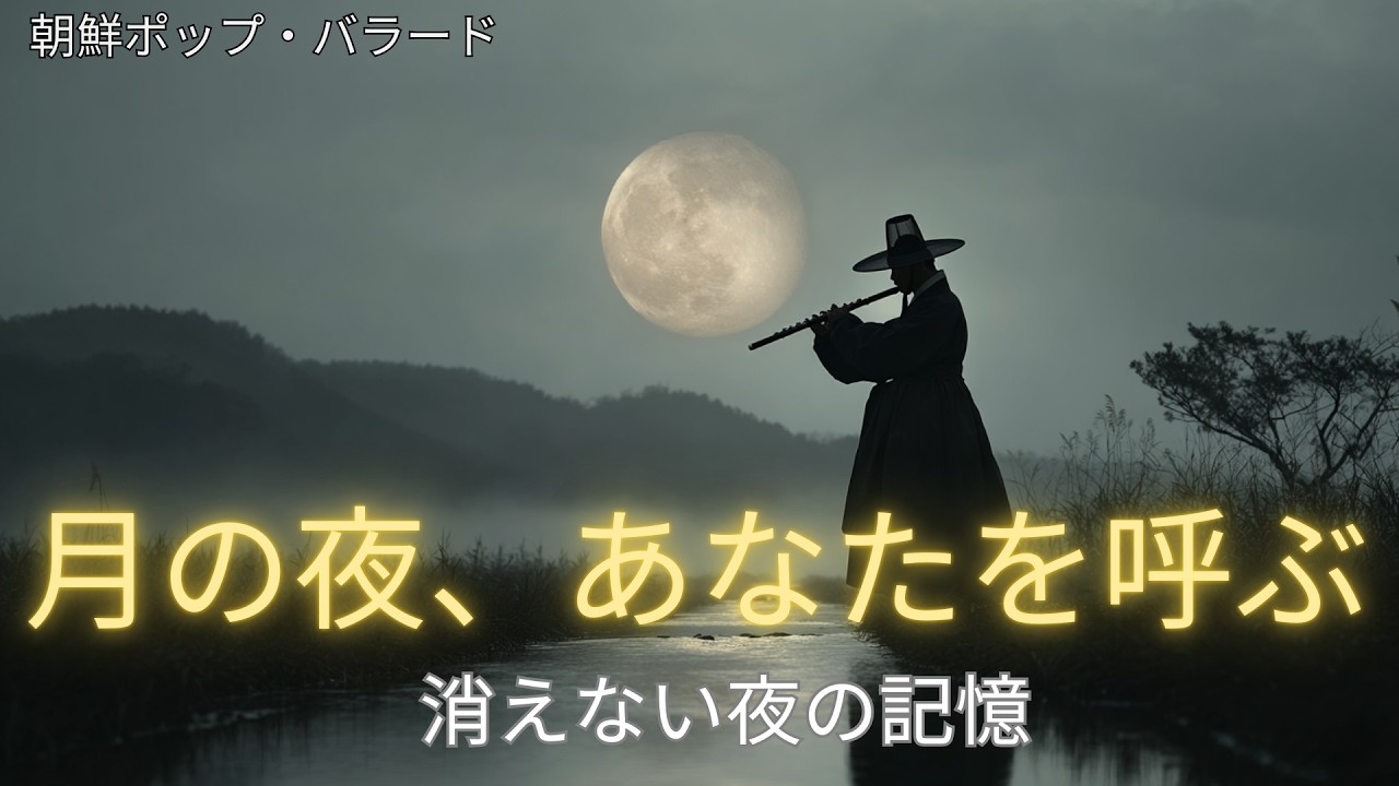 [朝鮮ポップ] 月の夜、あなたを呼ぶ（朝鮮ポップ・バラード）| 서경별곡