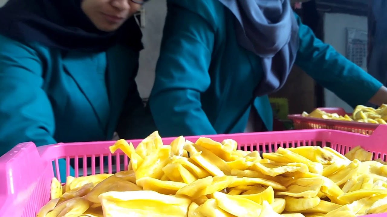 proses pembuatan kripik nangka
