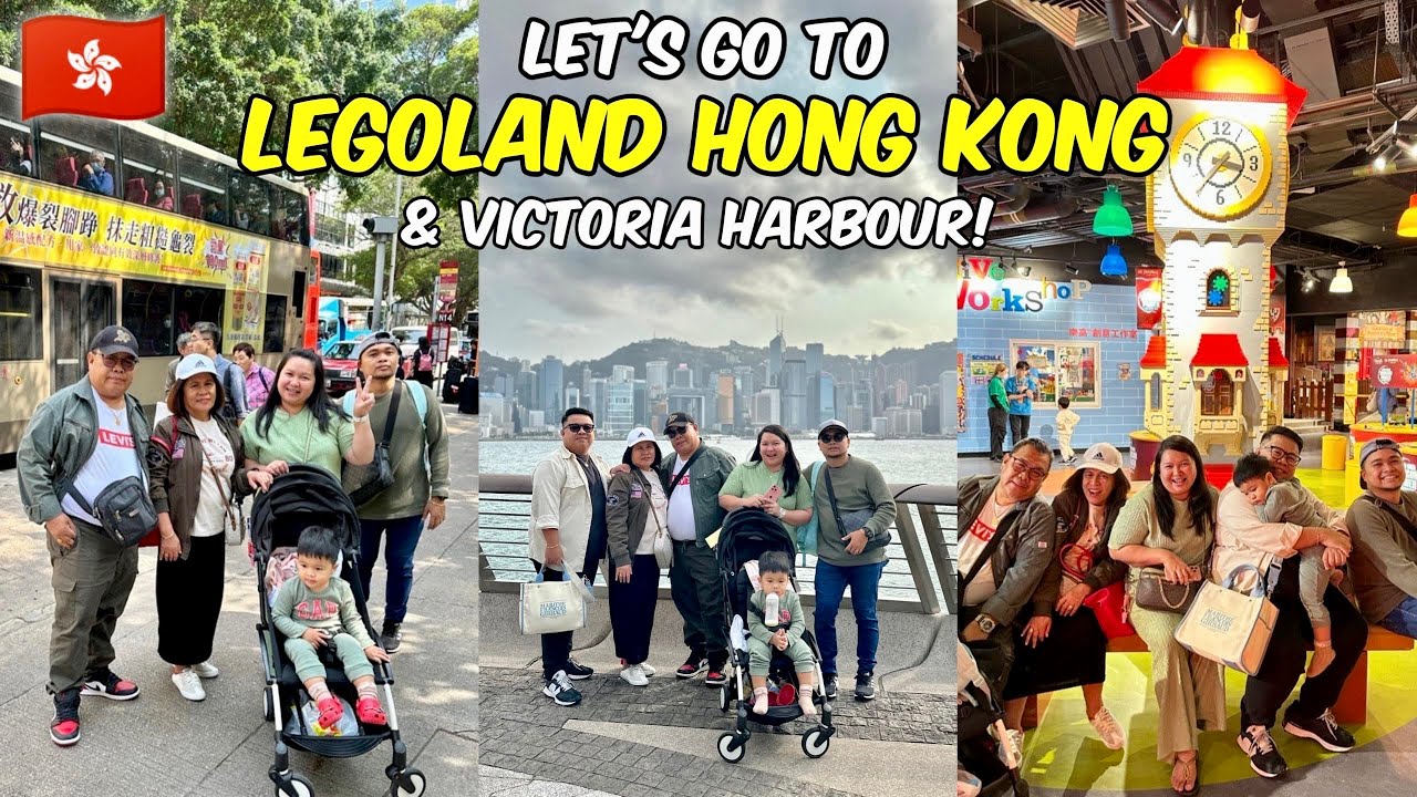 HONG KONG 2024: Let's go to LEGOLAND & Victoria Harbour! 🇭🇰 | Jm Banquicio