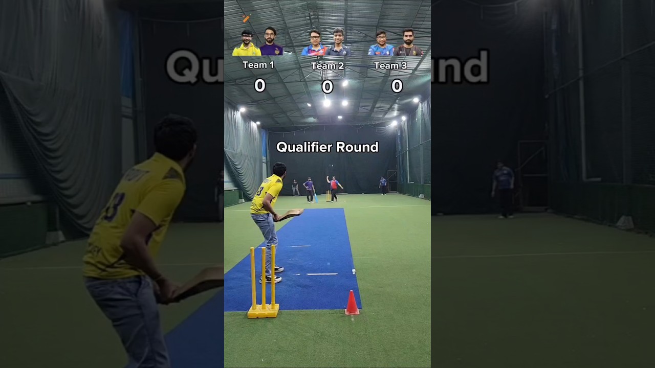 qualifier round | box cricket | must watch #cricket #cricketshorts #cricketvideos #boxcricket #short