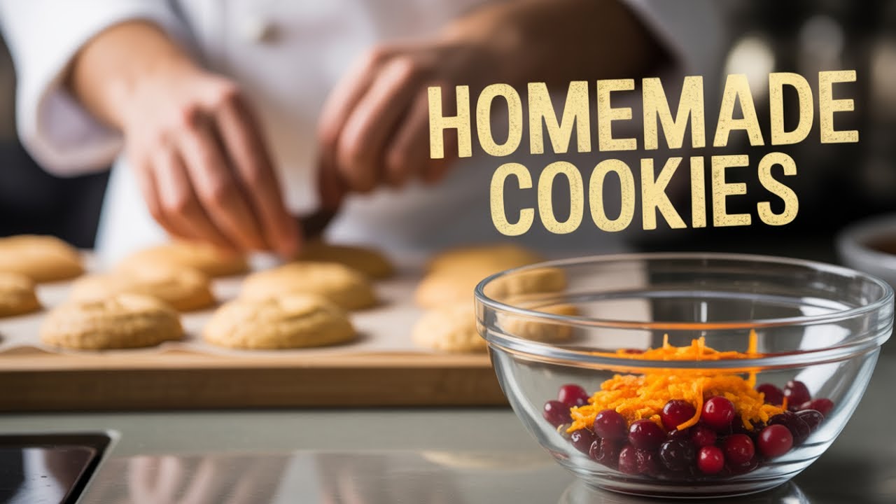 These Orange Cranberry Cookies Taste Like You Spent Hours Baking