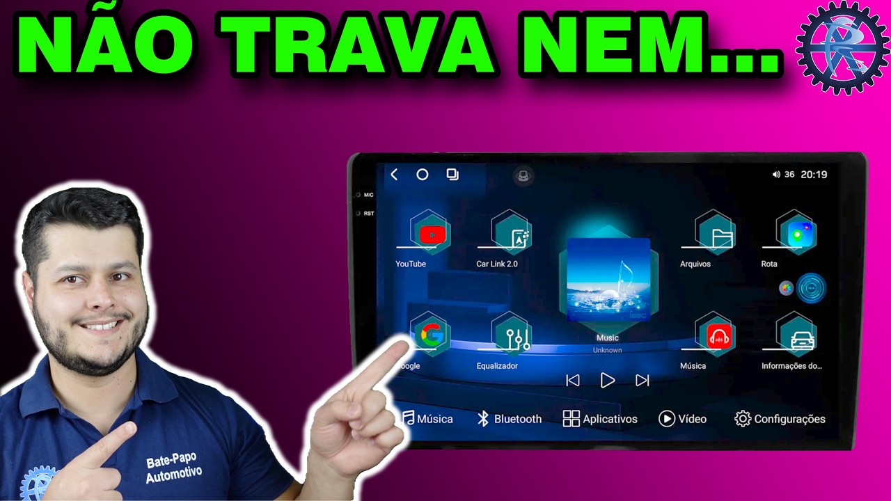 📟 8 MELHORES CENTRAIS MULTIMÍDIA de ALTO DESEMPENHO 📟 NÃO TRAVAM