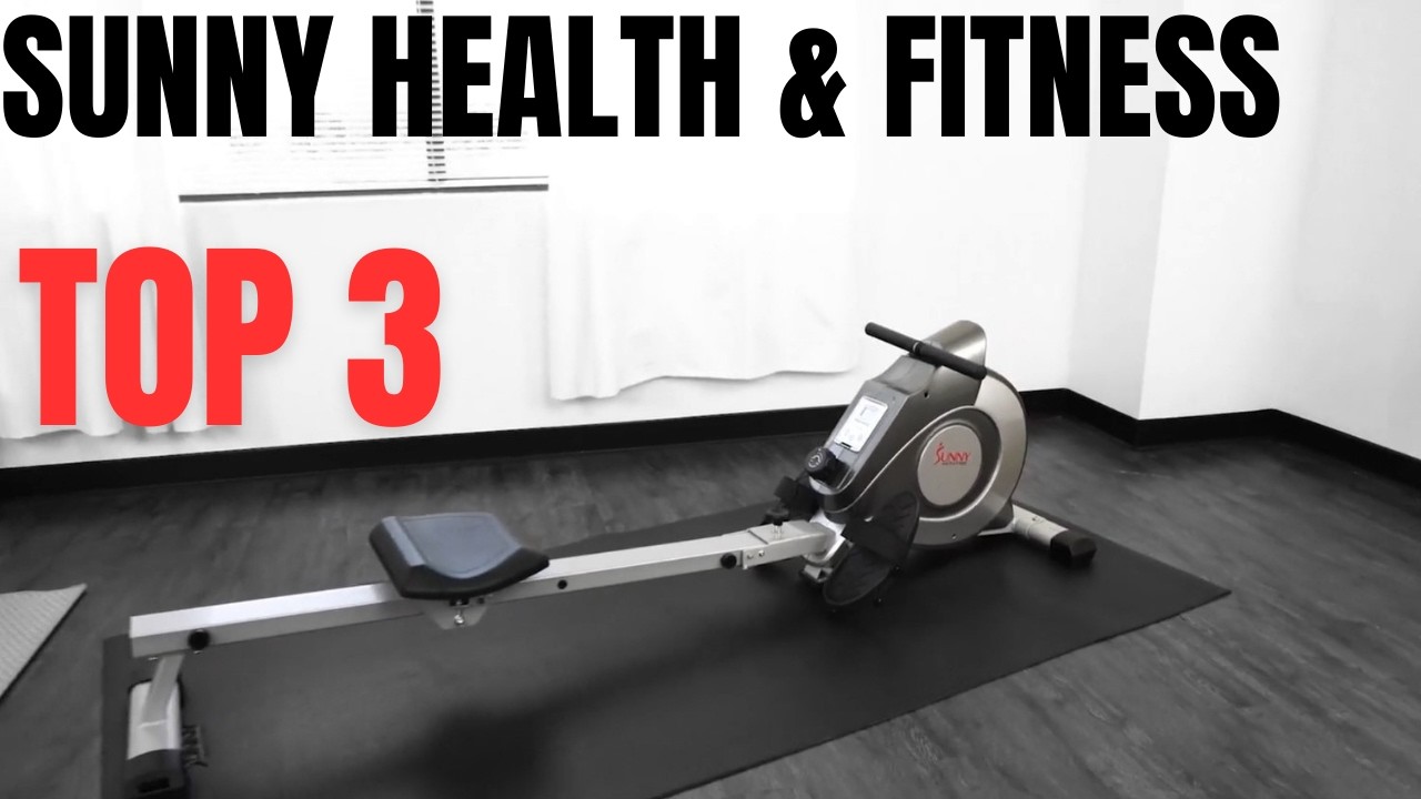 Top 3 rameurs compacts Sunny Health & Fitness pour s’entraîner à la maison