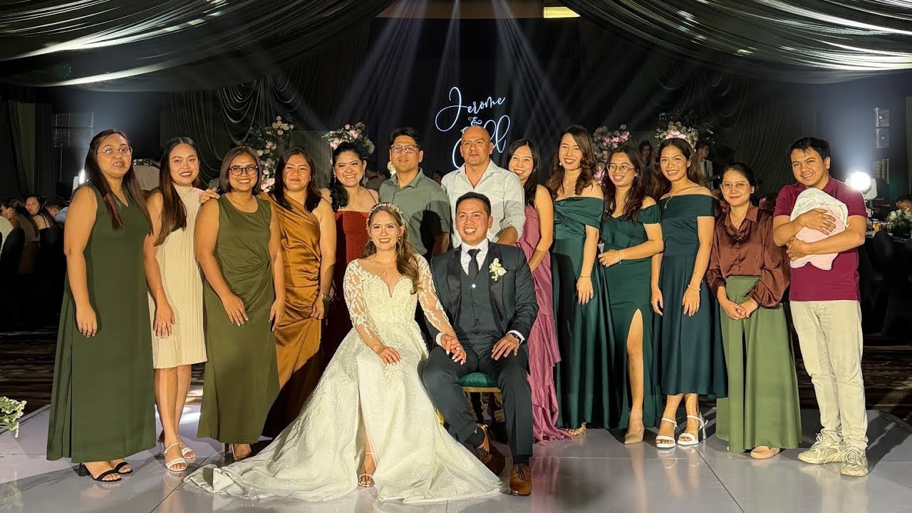Random clips at Kuya Jerome's wedding | A compilation