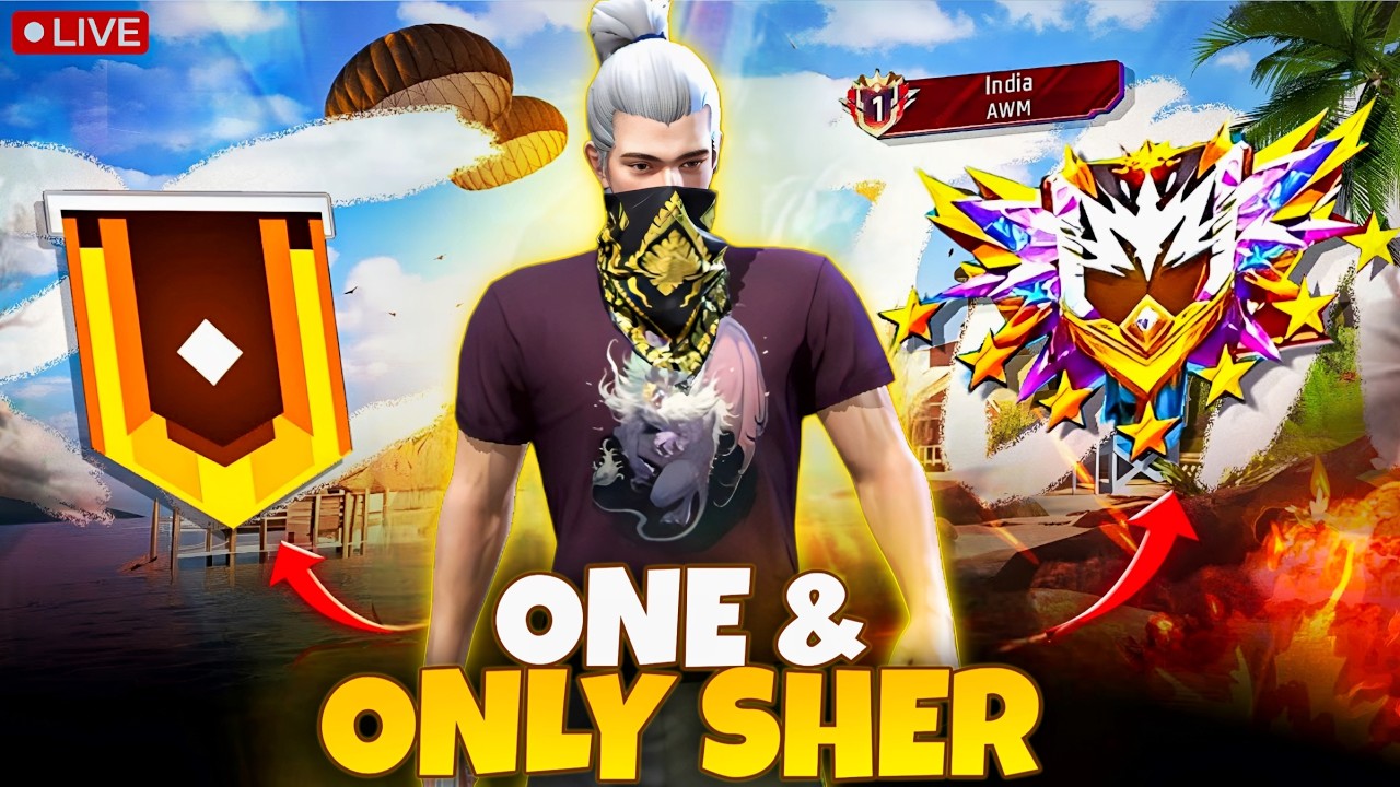 ONE & ONLY SHER 🔥😎🖥#classyff #nonstopgaming #freefirelive #rai #freefiremax