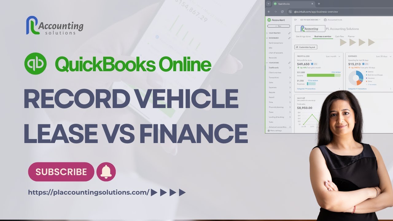 QuickBooks Online &mdash; Как точно регистрировать аренду и финансирование транспортных средств (QBO 2024)
