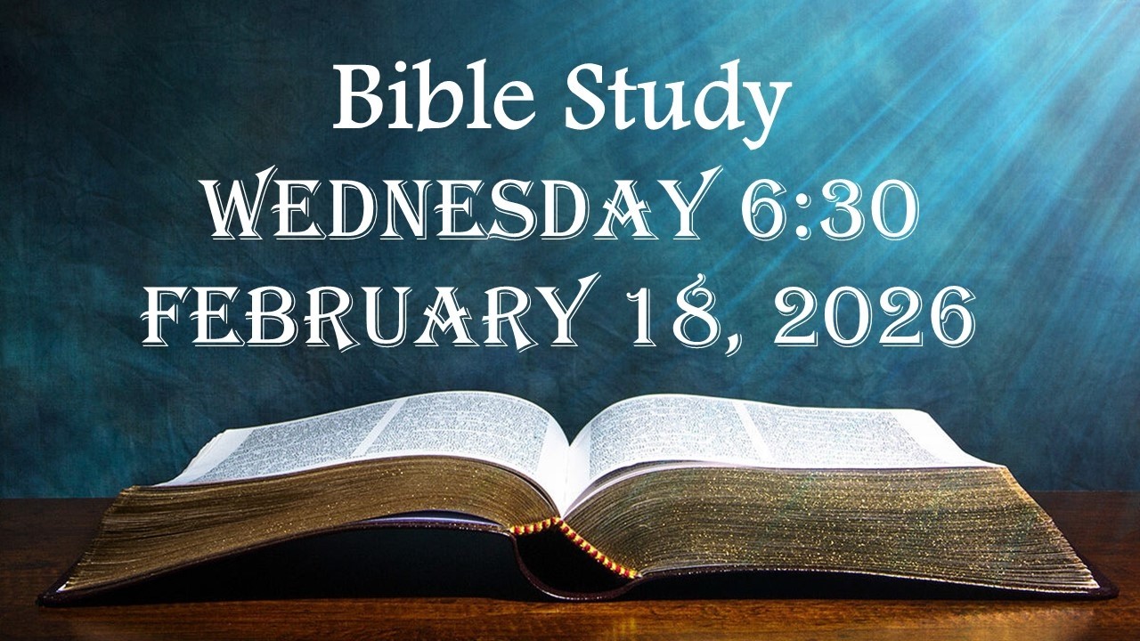 Progressive MBC BIBLE STUDY  2-18-2026