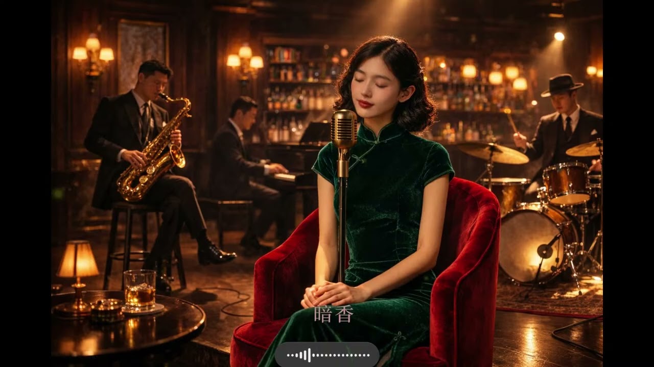 夜深电台•1920s Shanghai Jazz Radio Live • Vintage Blues Lounge｜红绒爵色