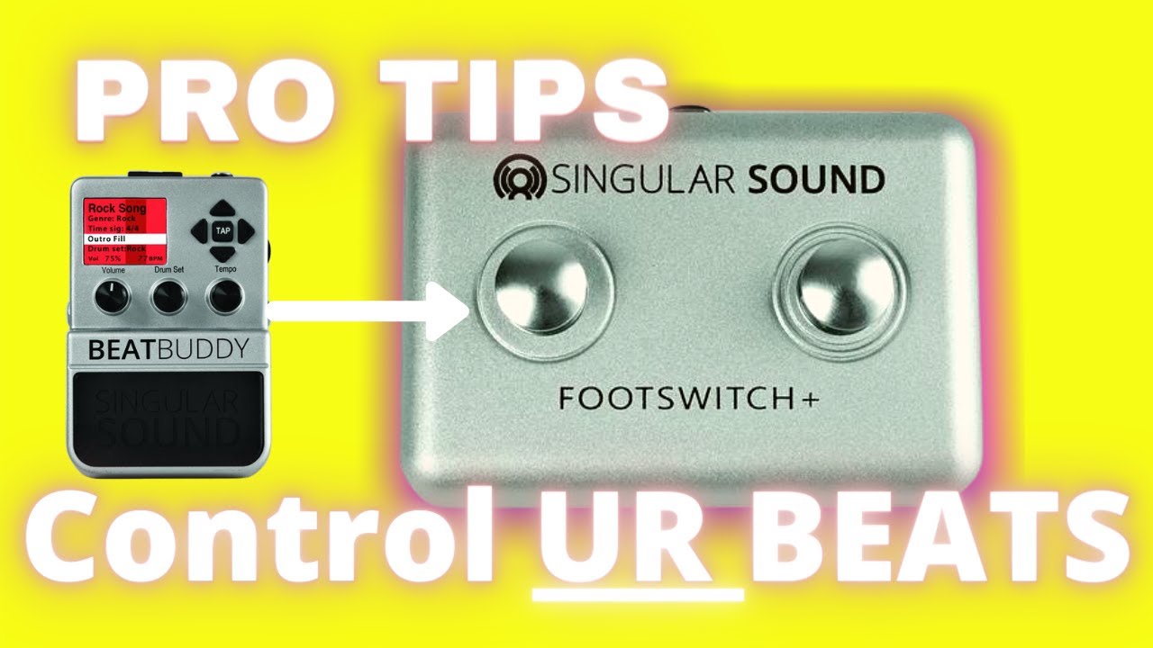 Учебное пособие по использованию педали Beatbuddy Singular Sound