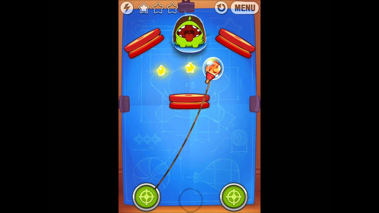 Cut the Rope: Experiments - Box 2 Level 14