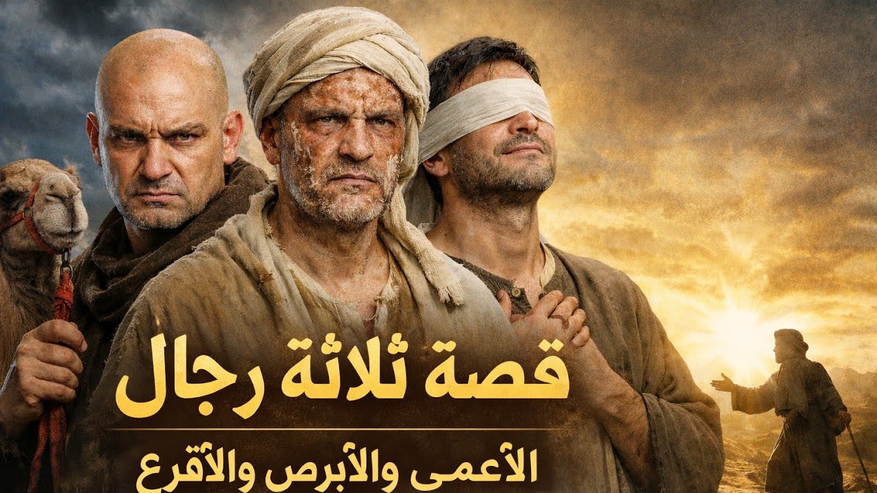 قصة الأقرع والأبرص والأعمى | اختبار الله لعباده وعبرة عظيمةIn EnglishThe Story of the Baldthe Leper,