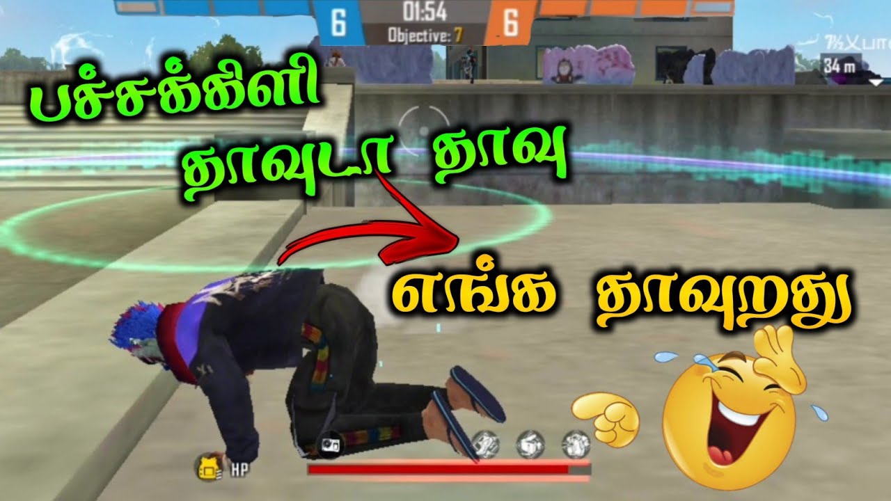free fire attacking gameplay tamil ||என்ன வேலட்டு காட்றானுங்க🤣 || free fire |rj rock