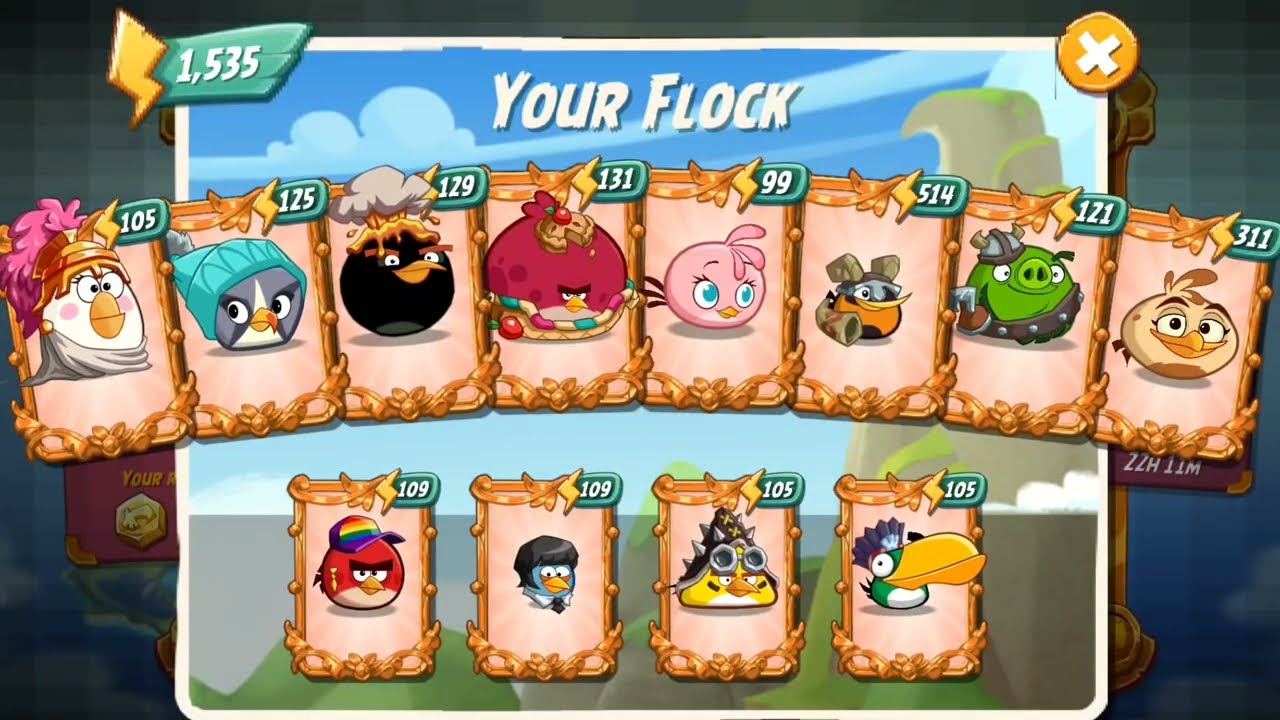 Angry birds 2 mighty eagle bootcamp Mebc 10 sep 2025 without extra birds #ab2 mebc today