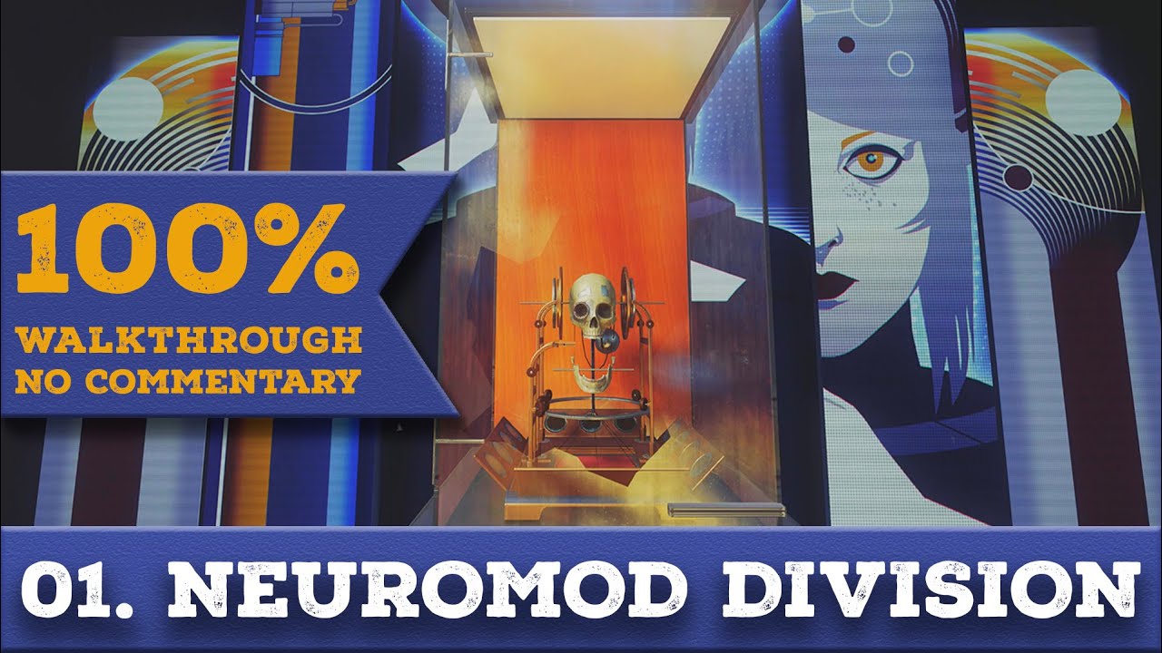 Прохождение Prey 2017 [1440p] (Все предметы коллекционирования, Кошмар) часть 1 NEUROMOD DIVISION...