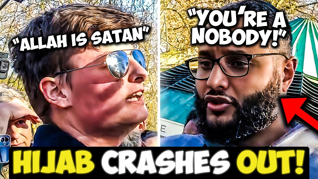 Mohammed Hijab Gets COOKED And STUMPED By Bob At Speaker's Corner...Then LEAVES