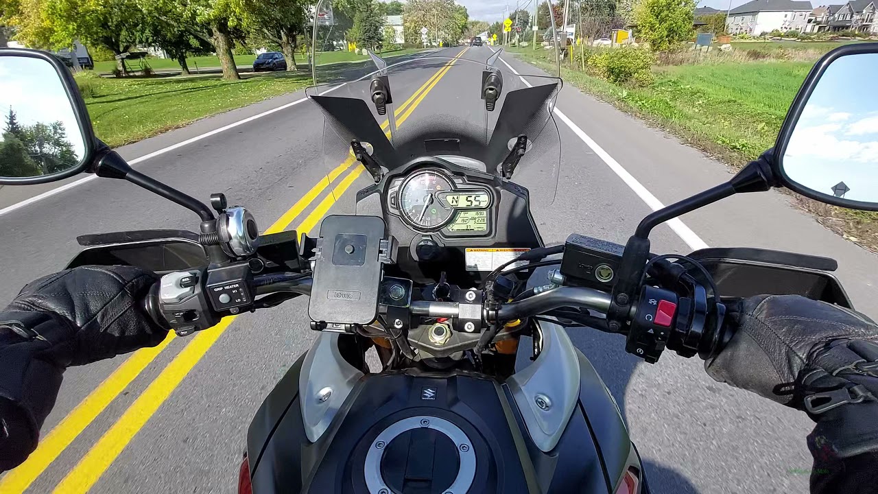 Suzuki Vstrom 1000 - testing neutral map mod to fix snatchy throttle