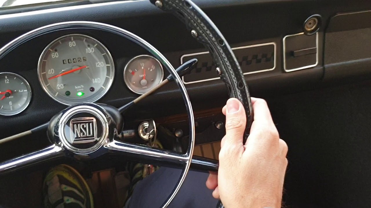 Tornando dal turno di notte con la NSU Prinz