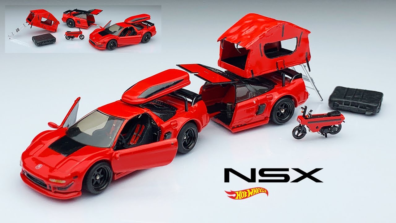 Acura NSX Trailer (NSXtra) Hot Wheels Custom