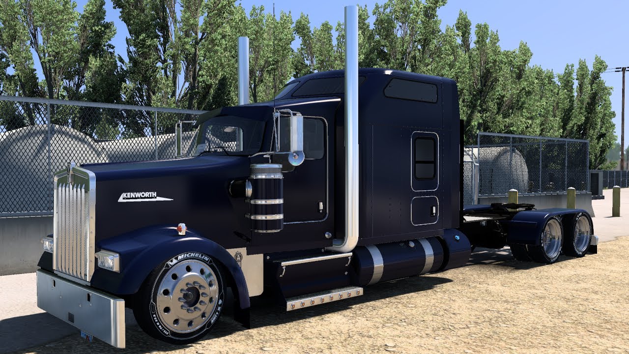 American Truck Simulator / Kenworth W900 Long and Lowered Part 17 / Let's Play