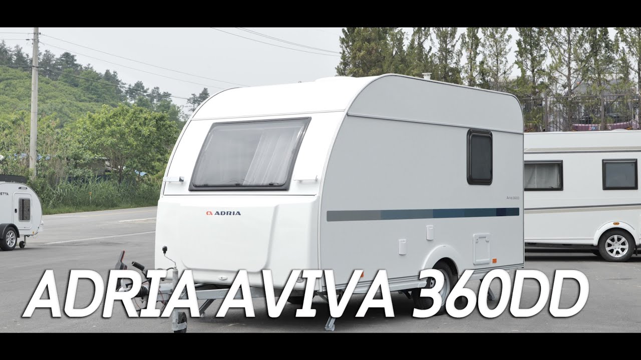 아담한 사이즈 ! 상큼한 카라반 ! 2021 아드리아 아비바 360DD ADRIA Aviva 360DD