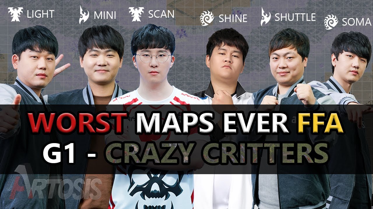 Pro Gamer Worst Map FFA G1 - Crazy Critters