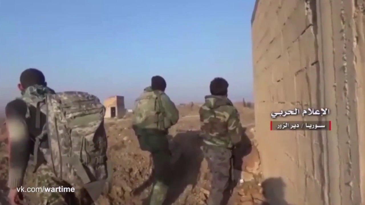 Syrische Armee jagt die Banditen vom IS