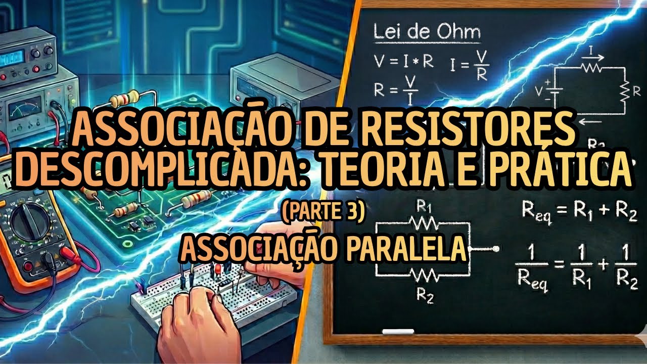 Associação de resistores descomplicada: teoria e prática - ASSOCIAÇÃO PARALELA