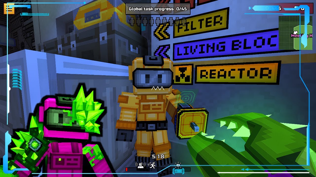 Pixel Gun 3D Mode Sneak and Seek