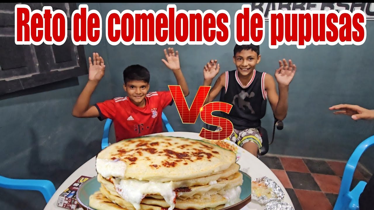 Reto de las pupusas 😋 el perdedor tendrá un castigo muy gracioso 😂