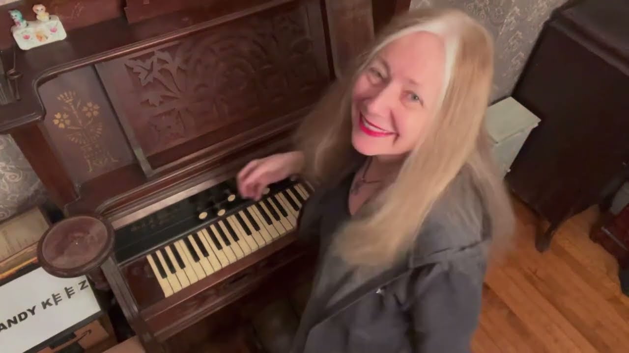 Vintage Pump Organ