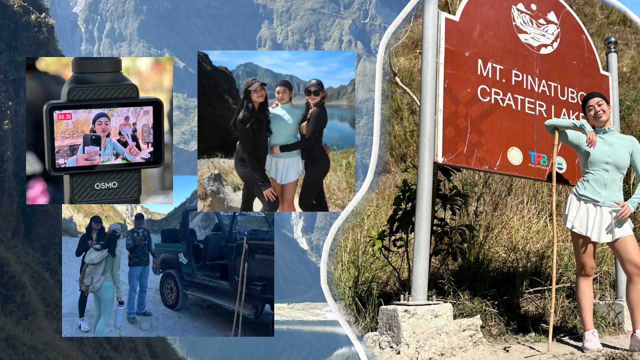 Mt. Pinatubo with the girls!!! 🏔️🥾🍃