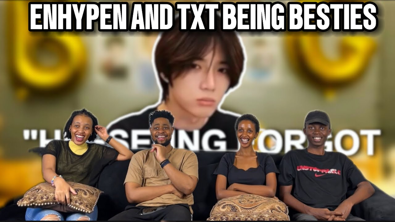 Our Reaction To ENHYPEN and TXT being besties
