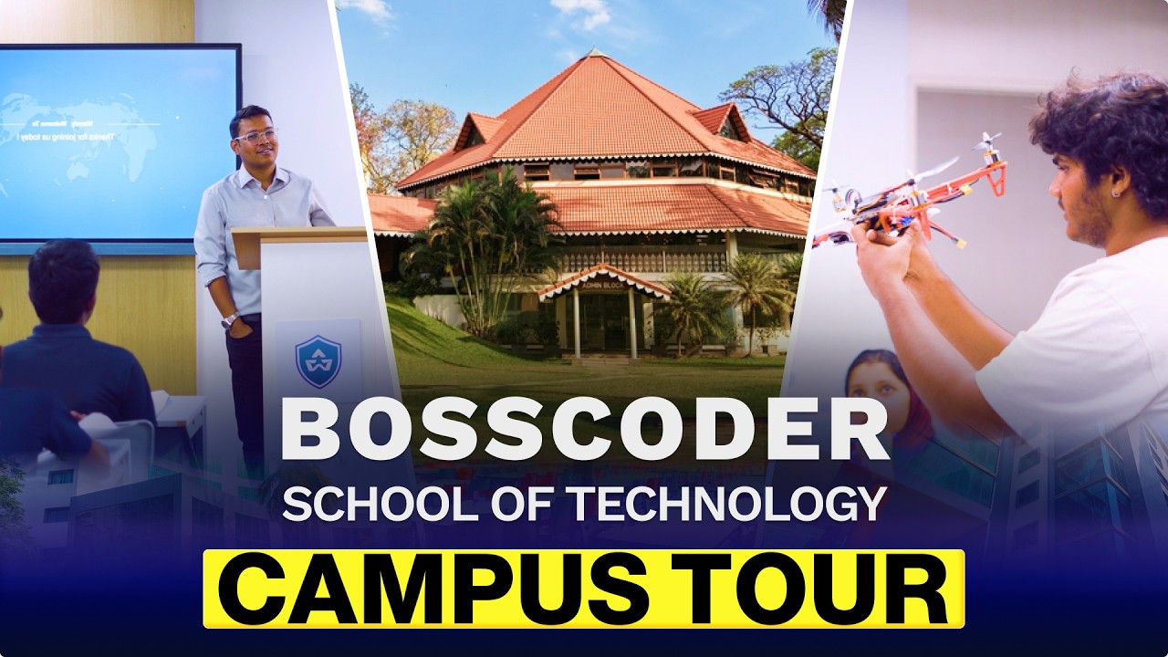 Bosscoder School of Technology Campus Tour | Bangalore Tech Park 