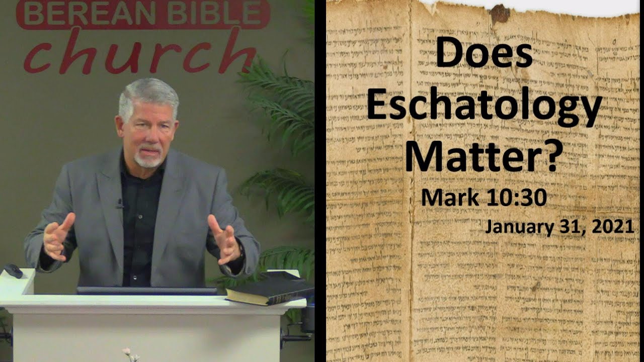 Does Eschatology Matter? Modern Israel & Bible Prophecy