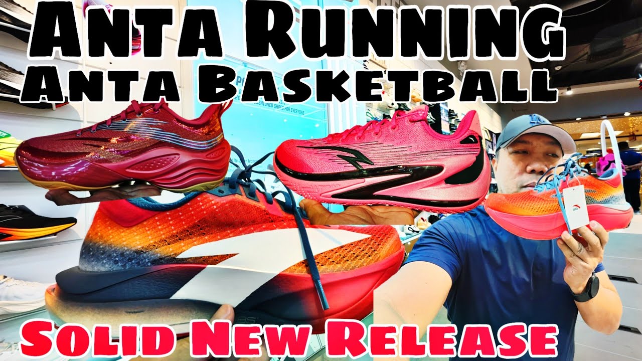 Anta Attack At Skyline Basketball  At Running Shoes Solid naman Nito