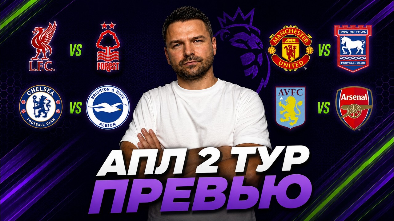 Liverpool vs Forest, Chelsea vs Brighton, Man Utd vs Ipswich, Aston Villa vs Arsenal | Premier Le...