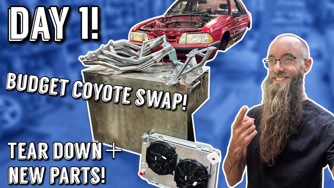 Бюджетный обмен Coyote, день 1: разборка и проверка на совместимость
