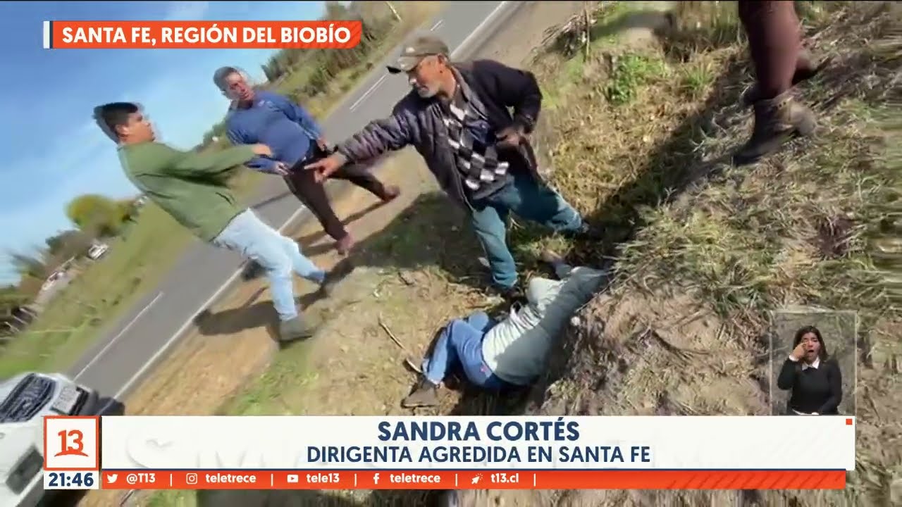deudores golpean brutalmente a mujeres en Santa Fe