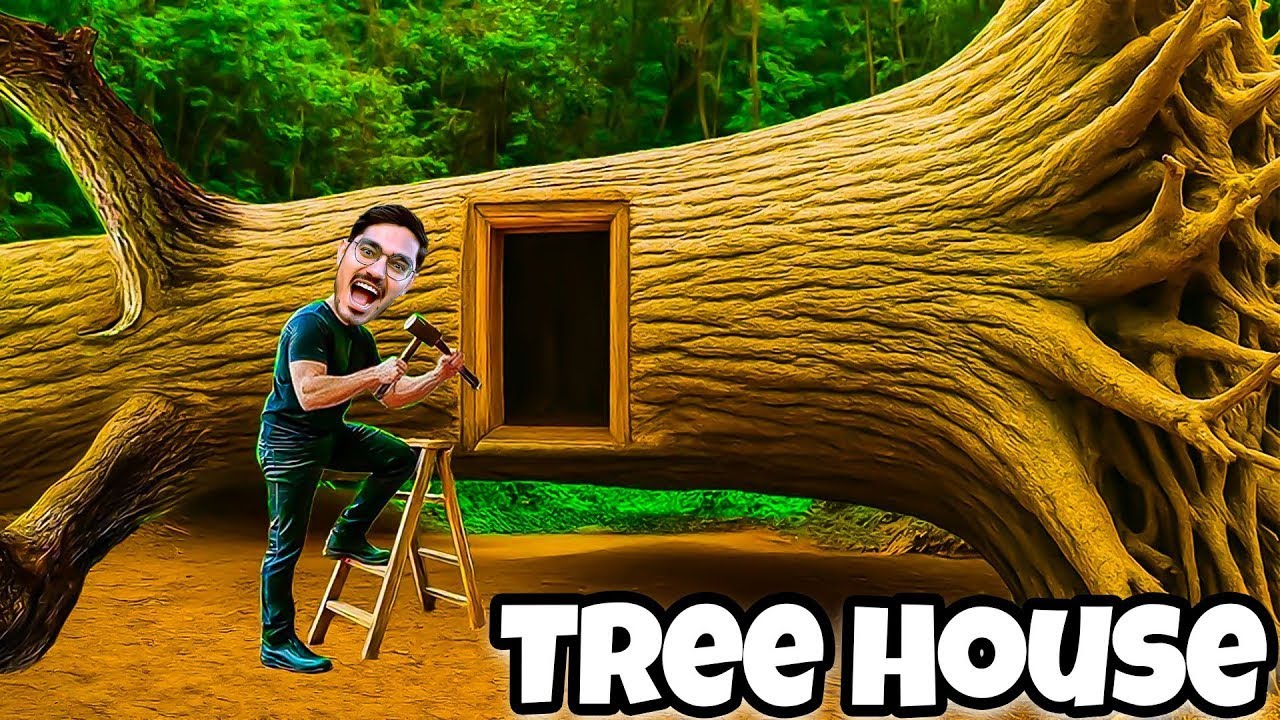We Made 7 Star Luxury Tree House With Balcony Luxurious house that too on a tree Tree House Part 2