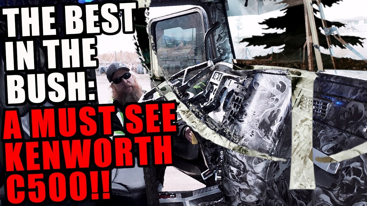 Убийственный кастом #Kenworth C500, который нужно увидеть, чтобы поверить! Лучший грузовик в мире...