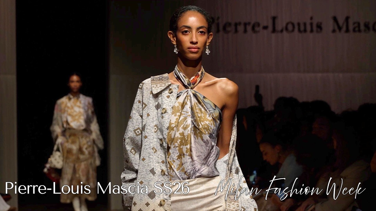 Pierre-Louis Mascia Spring-Summer 2026 Runway Show | Milan Fashion Week | VRAI Magazine