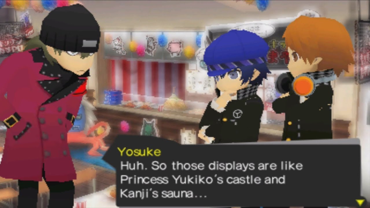 Persona Q: Shadow of the Labyrinth- Why a Festival? -P4 Side- (Stroll)