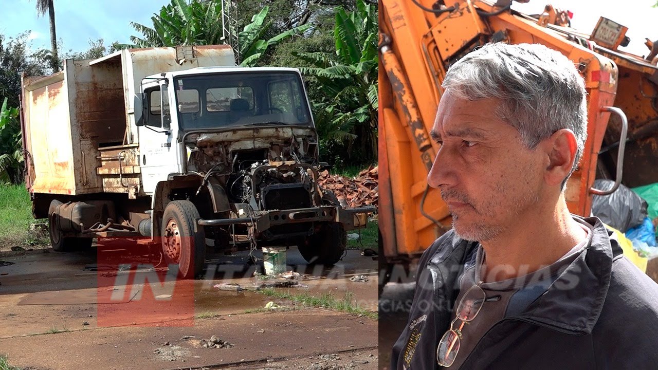 REVELAN CEMENTERIO DE CAMIONES EN LA MUNICIPALIDAD DE ENCARNACIÓN